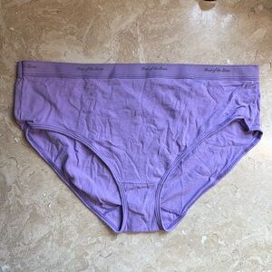 Fruit of the Loom Purple Panty Brief Size 9 NWOT